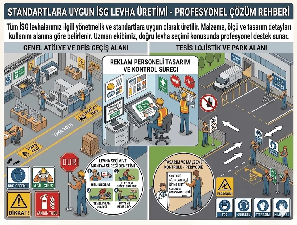 Standartlara Uygun İSG Levha Üretimi