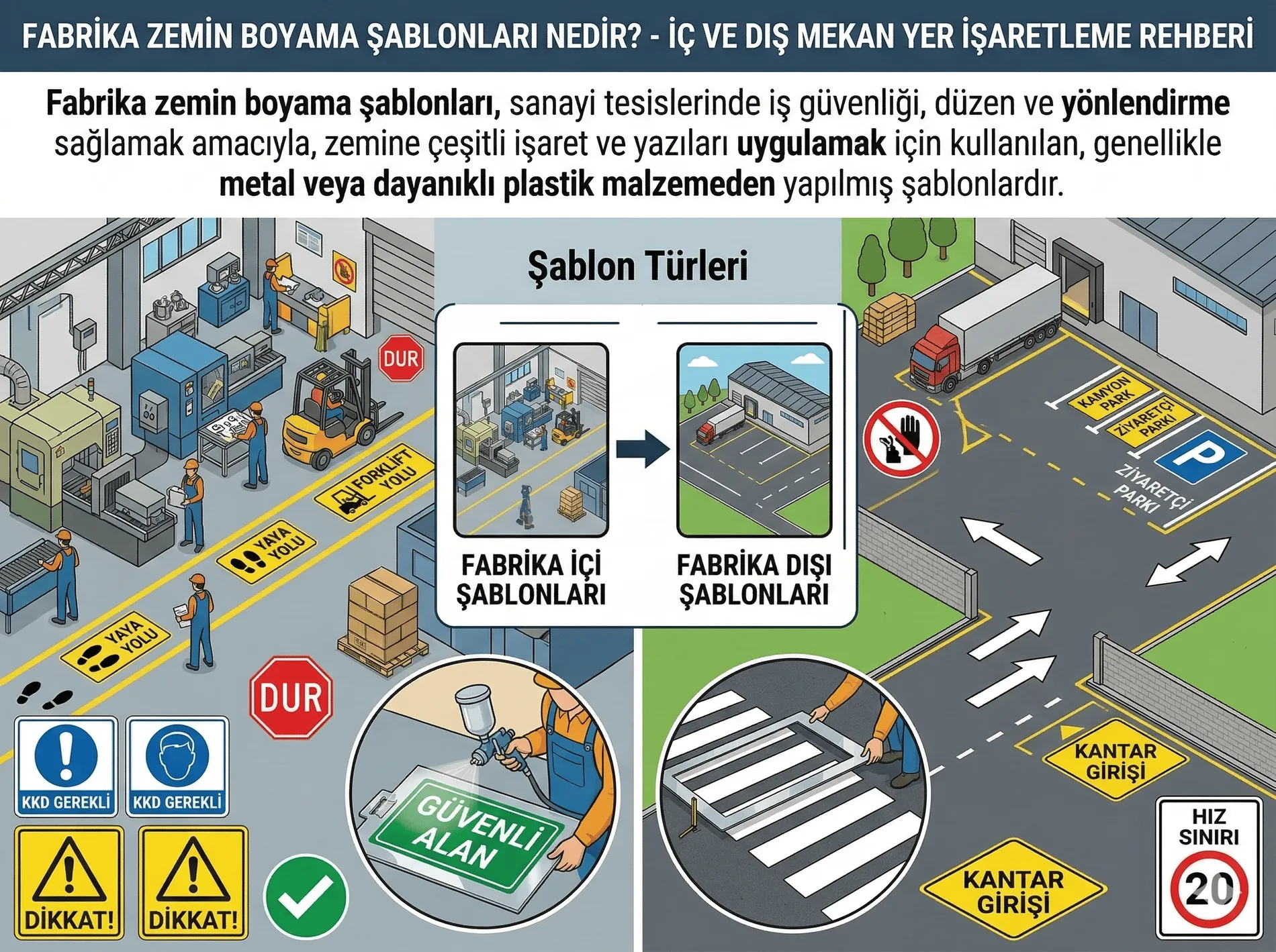 Zemin Boyama Şablonları Nedir?